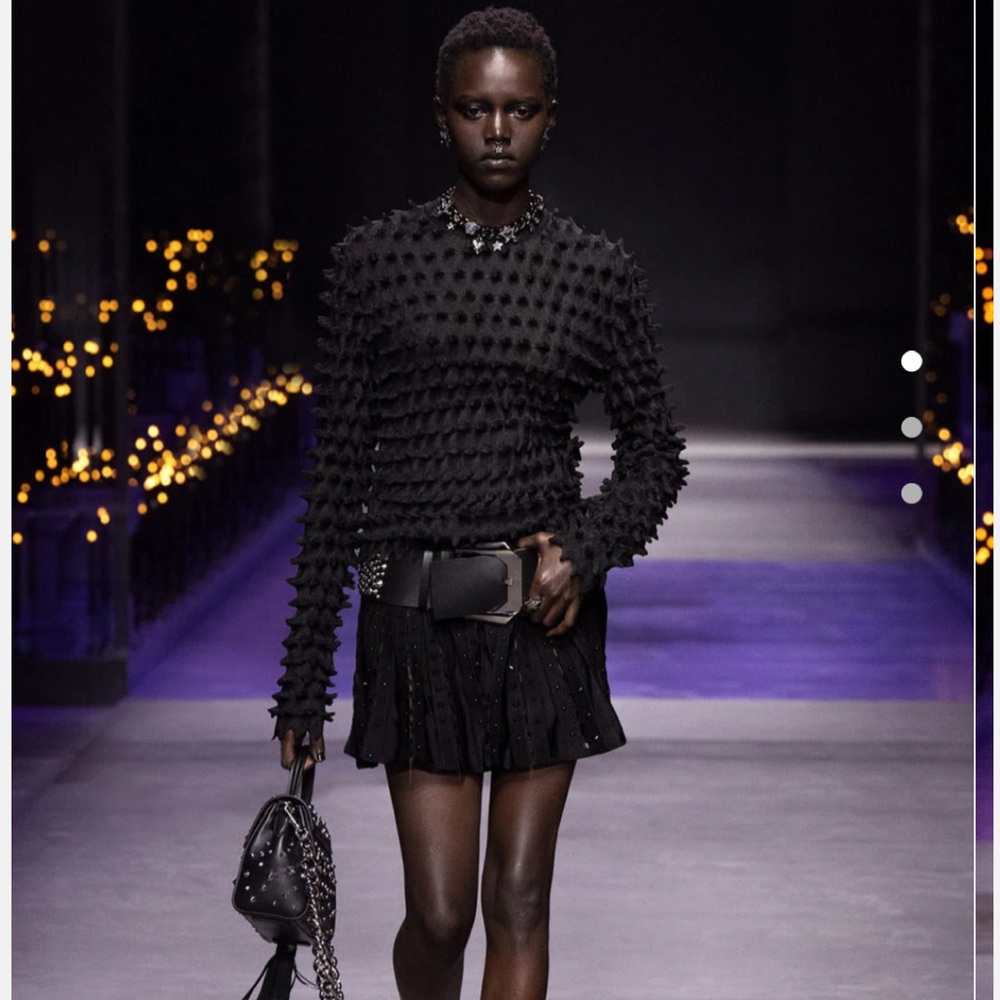 VERSACE Textured Women's Top - spring/summer 23